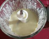 Foto langkah ke 3 dari resep Puding roti matcha.