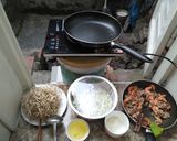 Hình bước làm 2 của món Bánh xèo Nam Bộ