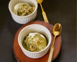 A picture of step 5 of Matcha Affogato.