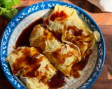 A picture of step 7 of Steamed Bean Curd Rolls (Classic Dim Sum Dish).
