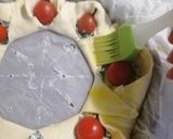 Foto del passaggio 6 della ricetta Corona di pasta sfoglia ripiena