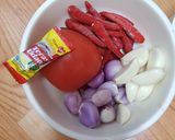 Foto langkah ke 2 dari resep Telur Ceplok Balado.