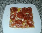 Foto del paso 3 de la receta: Exquisita pizza de pepperoni