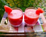 A picture of step 3 of Watermelon smoothie.