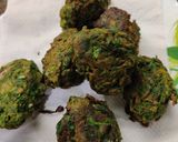 A picture of step 3 of Palak Ke Kofte.