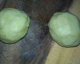 A picture of step 3 of Green vegs mix pizza.