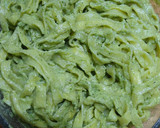 Foto del paso 11 de la receta: Fideos caseros en pesto, menos aceite, más sabor