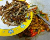 Foto langkah ke 4 dari resep Sambal Goreng Tempe & Teri.