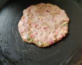 A picture of step 4 of Bread chilla.
