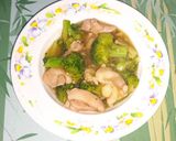Foto langkah ke 7 dari resep Brokoli Cah Ayam.