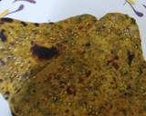 Methi and sesame paratha (Indian bread) recipe step 4 photo
