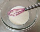 A picture of step 1 of Cup Cheese Bread.