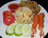 Foto langkah ke 8 dari resep Nasi Daun Jeruk Udang.
