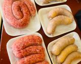 A picture of step 6 of Blanched Hungarian-style Beef Sausage.