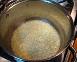 A picture of step 2 of Leek and clam corn chowder.