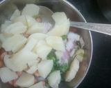 A picture of step 11 of Tomato Bhajia Katoori Chaat.
