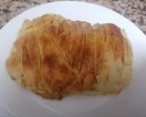 Foto del paso 2 de la receta: Trenza de pollo, queso, jamón y pimiento