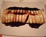 Pas rețetă Panna cotta cu sos de ciocolată 3 fotografie