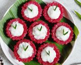 Foto langkah ke 7 dari resep Pie Singkong Kukus.