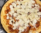 Foto del passaggio 8 della ricetta Pizza di Riso e Pollo