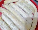 Foto del paso 3 de la receta: Fideos rellenos de acelga, muzzarella y nuez, con salsa rosa