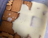 Pudingos kekszes finomság🍌 recept fázis 1 fotója