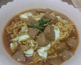 Foto langkah ke 4 dari resep Mie Tek Tek.