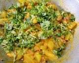 A picture of step 6 of Bottlegourd Stew/ Lauki Stew.