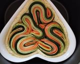 Foto del passaggio 9 della ricetta Torta salata con zucchine, carote e patata, cottura airfryer 🌷
