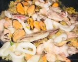 Pas rețetă Orez cu fructe de mare 5 fotografie