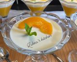A picture of step 3 of Peach Panna Cotta:.