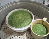 Foto langkah ke 5 dari resep Bolu Bayam Kukus ~ cemilan bergizi untuk anak GTM.