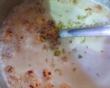 A picture of step 4 of Makhana Kheer.