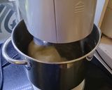 Hình bước làm 1 của món Crescent roll
