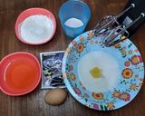 Foto langkah ke 1 dari resep Bolu cincau 1 telur.