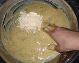 A picture of step 2 of Besan Sev.