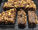 A picture of step 14 of Eggless Chikoo Cake.
