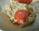 A picture of step 5 of Schezwan Chutney.