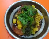 A picture of step 7 of Aaloo tikki (potato tikki).
