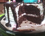 Foto langkah ke 8 dari resep Tart Brownies Kukus 1 Telur.