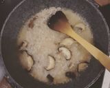 A picture of step 4 of Mushroom and Eggs Congee.
