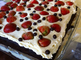 Strawberry Choco Cake in Raw Style