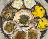 Foto del passaggio 4 della ricetta Tavolozza di capesante al forno (ricetta semplificata)