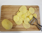 Foto del paso 1 de la receta: Milhojas de patata con sobrasada