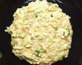 A picture of step 3 of Okonomiyaki ~ Japanese flavor.