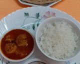 A picture of step 8 of Prawns Curry.