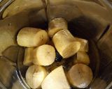 A picture of step 2 of Plantain wraps.