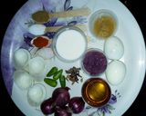 এগ কোর্মা রেসিপি ধাপ - 1 ছবি
