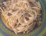 Foto del paso 6 de la receta: Tallarines con robellones y pavo