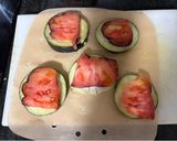 A picture of step 3 of Eggplant Mini Pizzas 🍆 in Air Fryer.